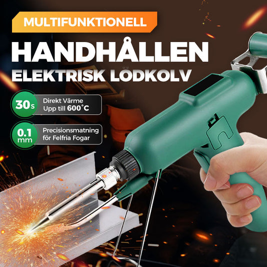 🔥 80W SUPER-SVETSPISTOL 🔧 💨 Snabb uppvärmning på bara 30 SEKUNDER! 🎯 Professionell precision för: ✅ Små reparationsjobb ✅ Elektronikfix ✅ DIY-projekt