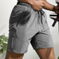 🌊HOT REA 50% RABATT⏰Mäns korttryckta midjeshorts med dragsko