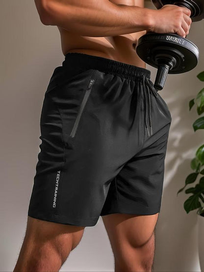 🌊HOT REA 50% RABATT⏰Mäns korttryckta midjeshorts med dragsko