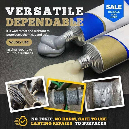 🔥Ny och förbättrad💧Högtemperaturbeständigt, flytande metallreparationslim