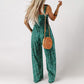 🪻🍀Jumpsuits med ärmlösa överaller med casualtryck för kvinnor
