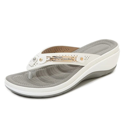 🎀 Flipflops för damer med dämpning som ger stöd åt fotvalvet