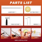 🔥 PVC-rörskärare med skärhjul 🔧⚡ ✂️ Professionell skärkapacitet i hårda material 💎 Vass skärhjul för att säkerställa precision 🚿 Perfekt för VVS-projekt
