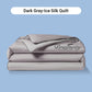 🎁Gör dig redo för sommaren - ❄️ Tvättbar 、 kylning 4-delad säng is-silke linen🛏️