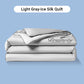 🎁Gör dig redo för sommaren - ❄️ Tvättbar 、 kylning 4-delad säng is-silke linen🛏️