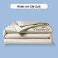 🎁Gör dig redo för sommaren - ❄️ Tvättbar 、 kylning 4-delad säng is-silke linen🛏️