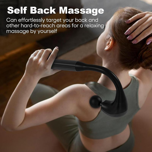 👪U-formad Förlängd Bekväm Massage Massagepistol